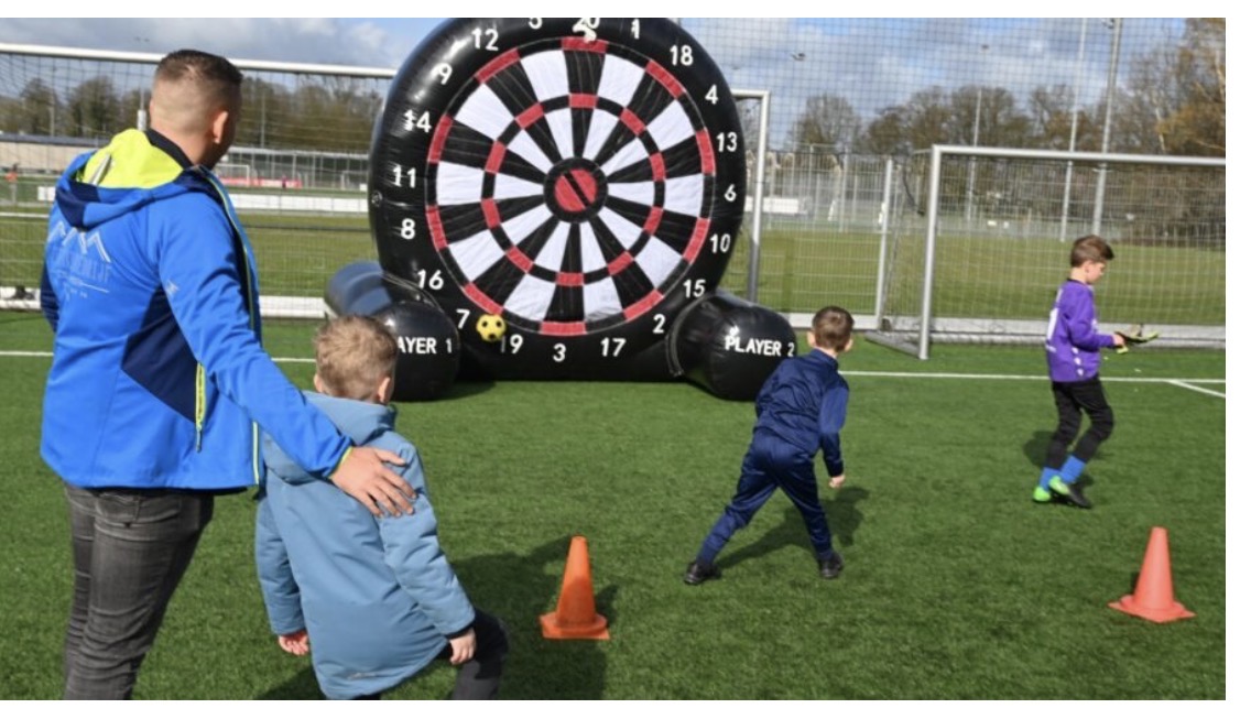 Geslaagde open voetbalochtend