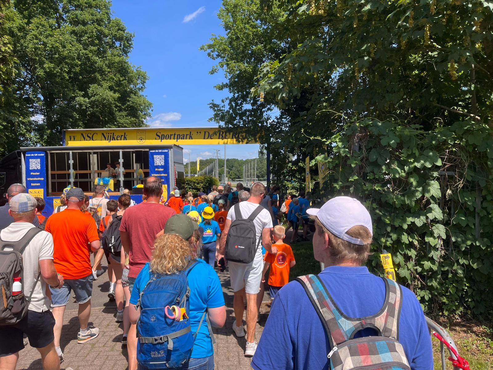 Aftrap NSC wervingscampagne bij Wandeltocht